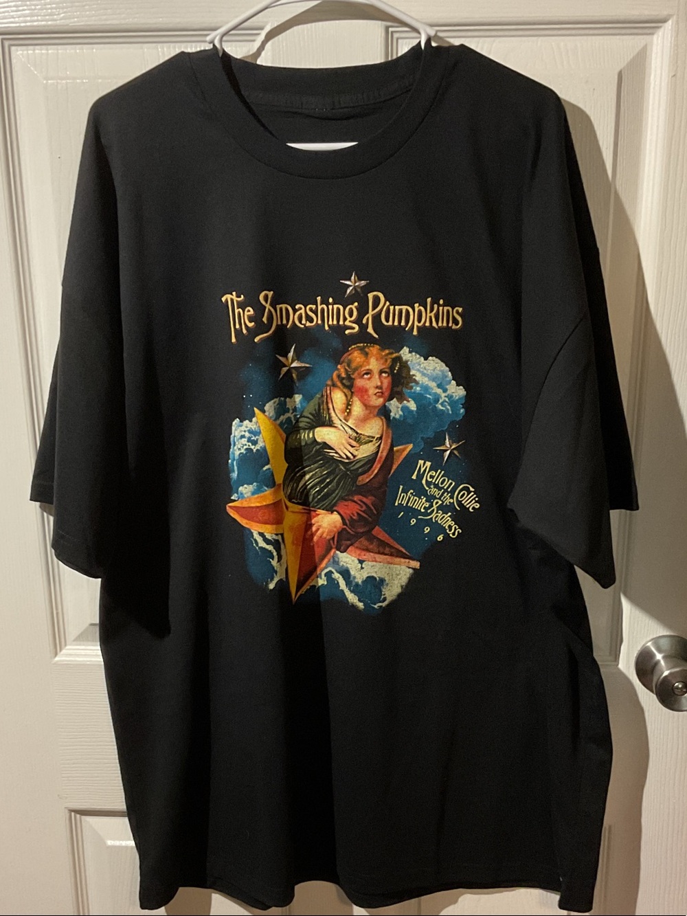 The Smashing Pumpkins Black Graphic Short Sleeve Tee